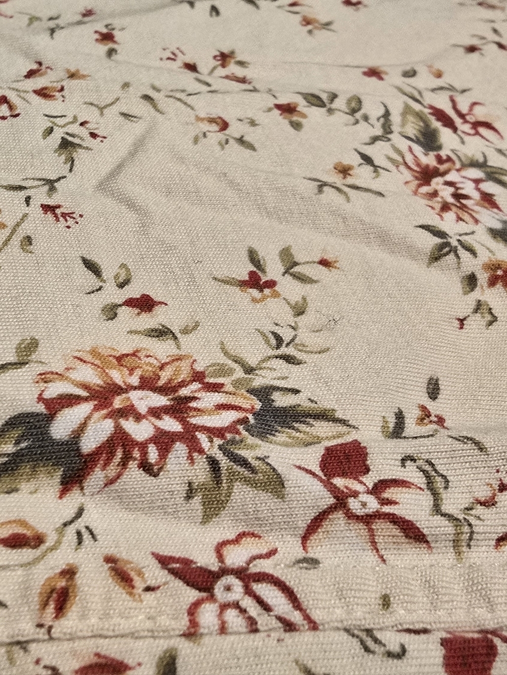 Vintage Victoria's Secret Country Floral Cotton Tank Top Sleep Dress L - Picture 6 of 7